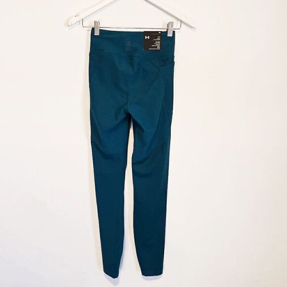 NEW Under Armour Fly Fast 3.0 Running Leggings in Tourmaline Teal Reflective - Picture 2 of 9